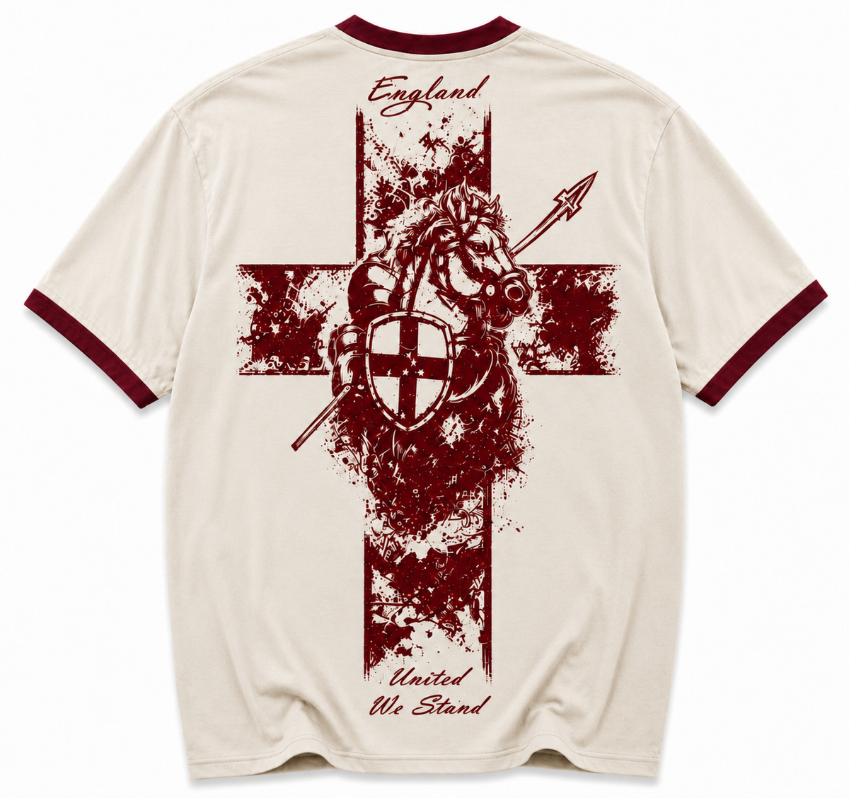Saint George - Bone White + Deep Red