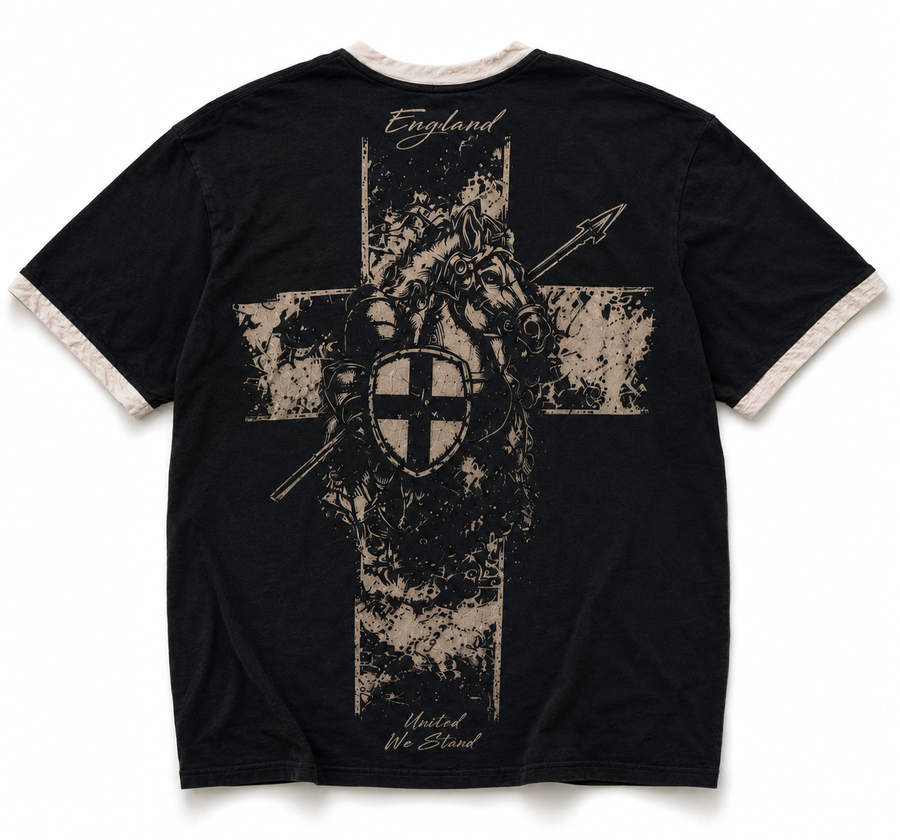 Saint George - washed black & Bone White