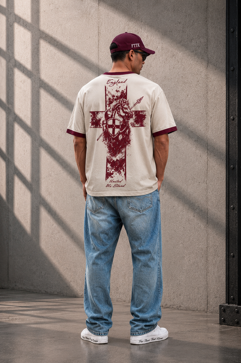 Saint George - Bone White + Deep Red