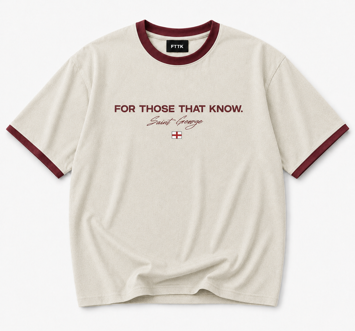 Saint George - Bone White + Deep Red