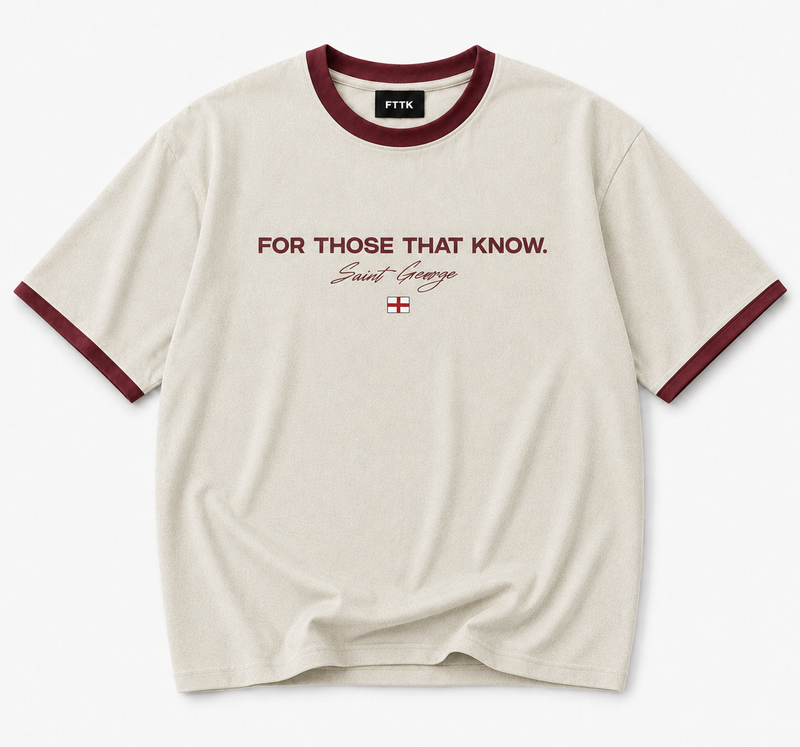 Saint George - Bone White + Deep Red