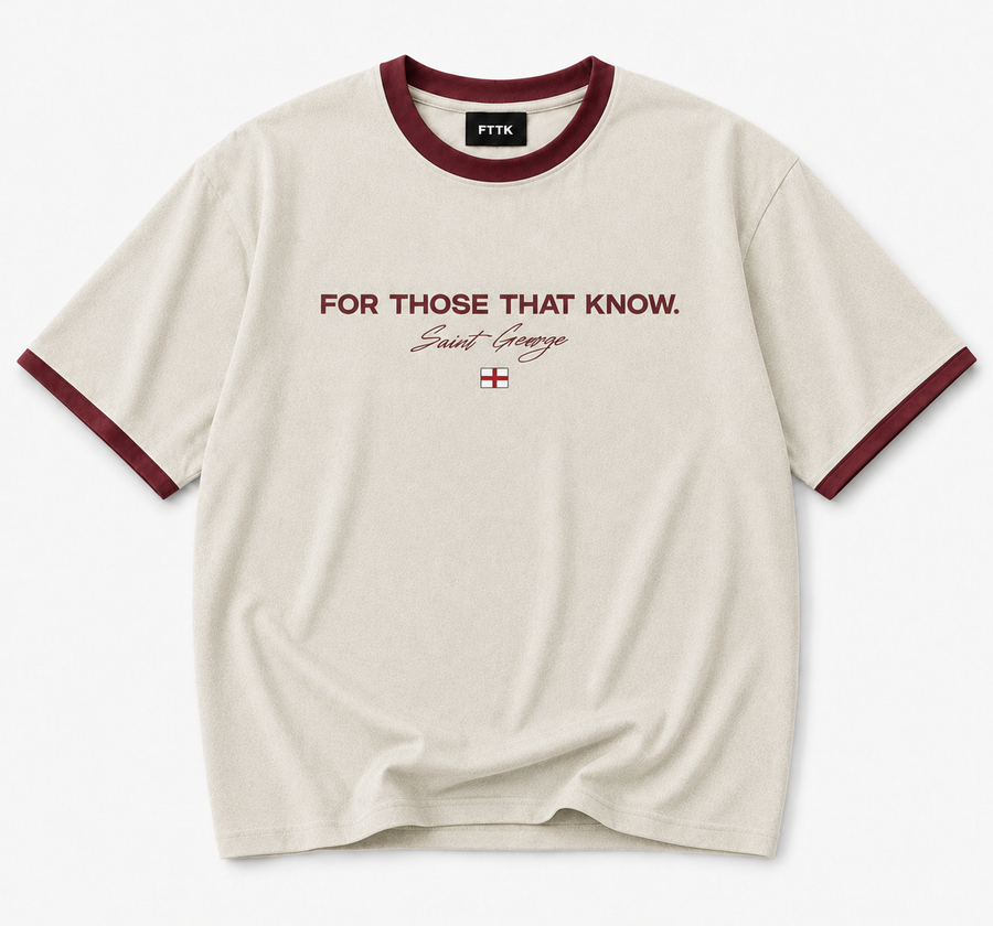 Saint George - Bone White + Deep Red